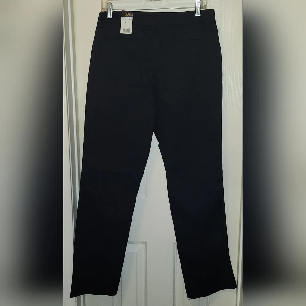LEE Mid-Rise Straight Leg Pants